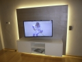 Lowboard für TV mit indirekter LED-Beleuchtung